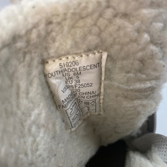 Lands End Youth 6M Winter Snow Boots Gray Purple Insulated All Weather Waterprof - Picture 10 of 10